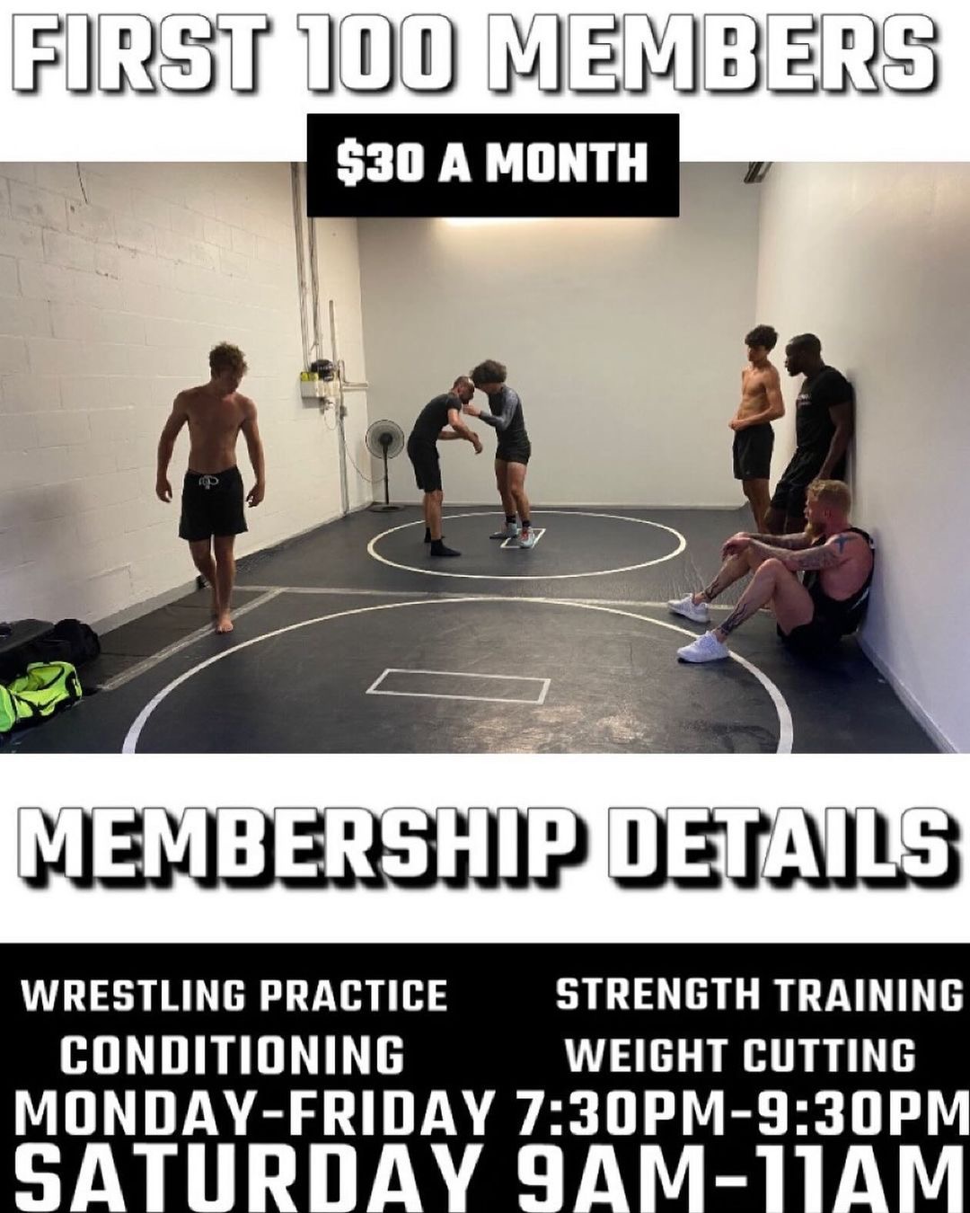 NINJAS WORLDWIDE WRESTLING CLUB – MONTHLY MEMBERSHIP