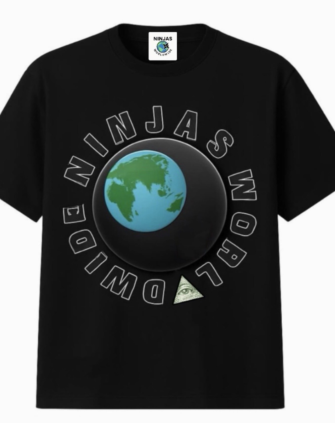 ninjas worldwide tee's