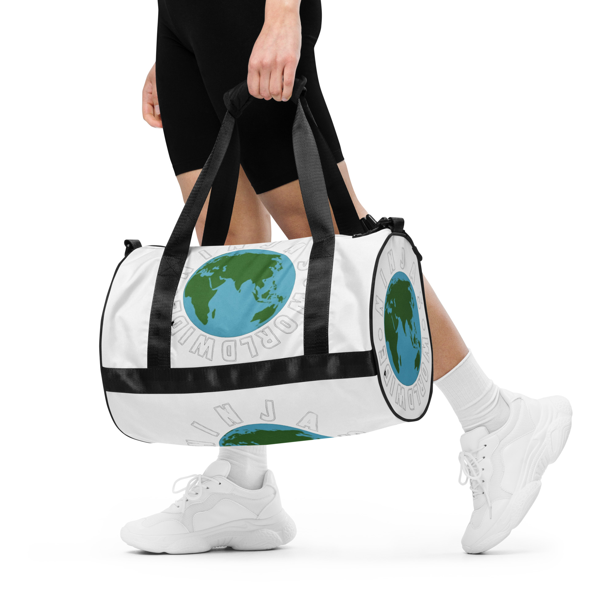 NINJAS WORLDWIDE MEDIUM SIZED GYM BAG