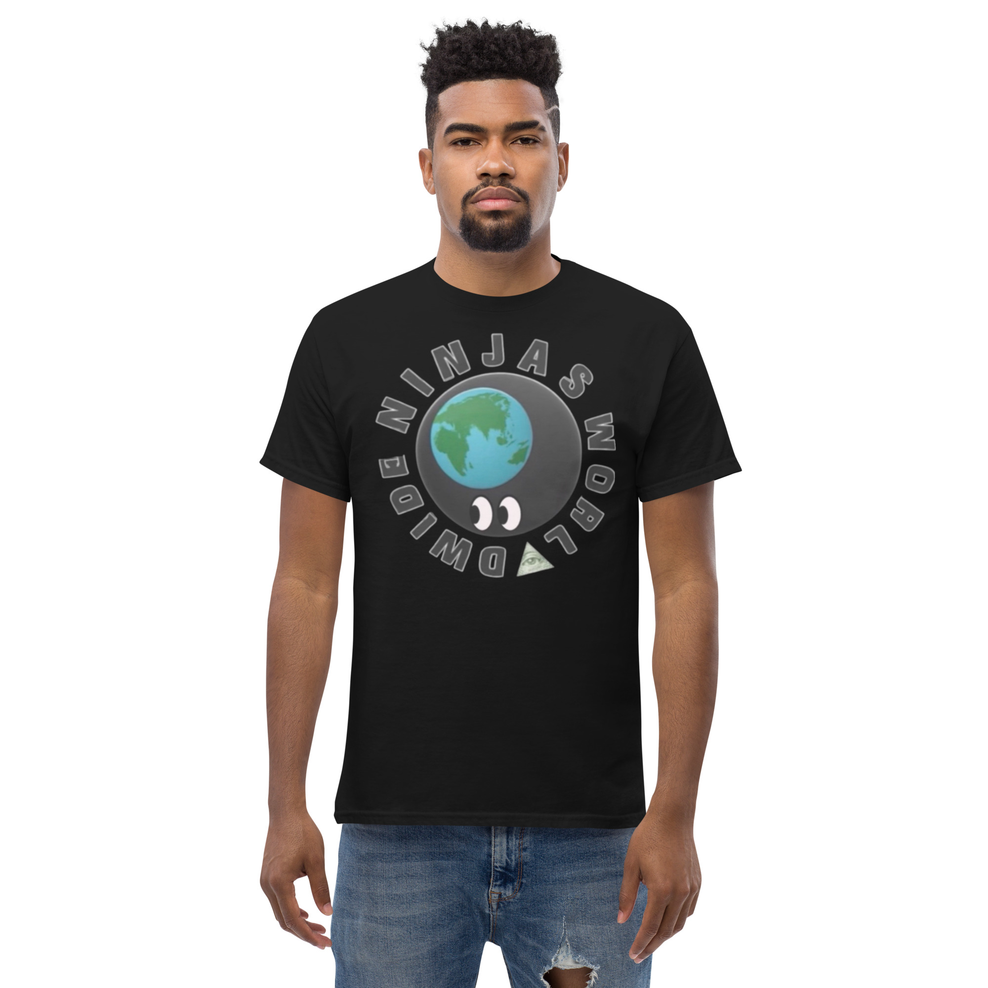 NINJAS WORLDWIDE FANATIC TEE WITH EYES
